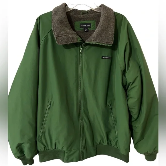 winter jacket lands end windcheck jacket